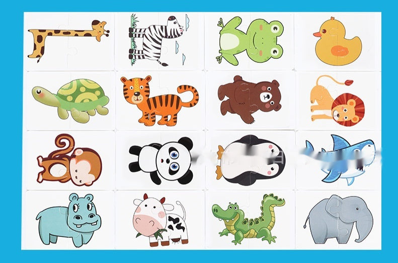 Juguete de tarjetas para la educación infantil temprana