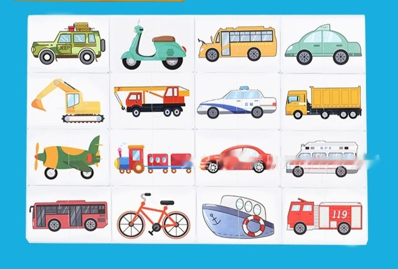 Juguete de tarjetas para la educación infantil temprana